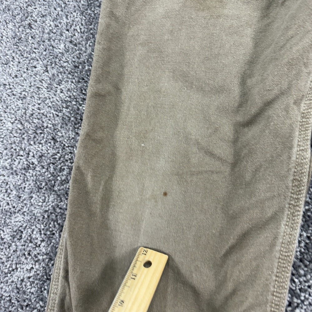 Carhartt Pants Mens 34x32 Brown Loose Original Fit Carpenter Canvas Workwear - Picture 12 of 15
